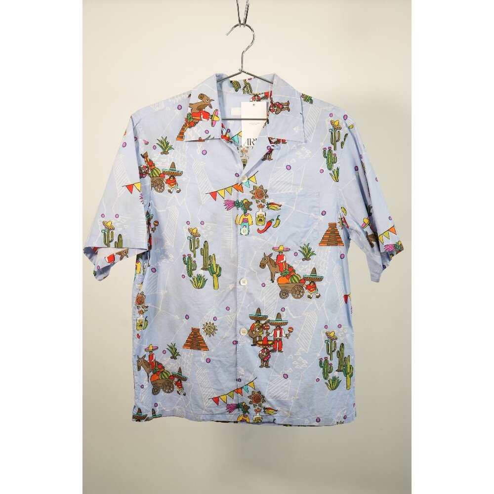 Prada Cactus Button Up Shirt